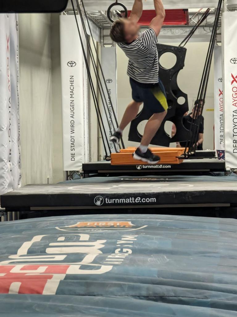 Ninja-Zwischen-Podest - hochwertige und stabile Ninja-Produkte von turnmatte.com