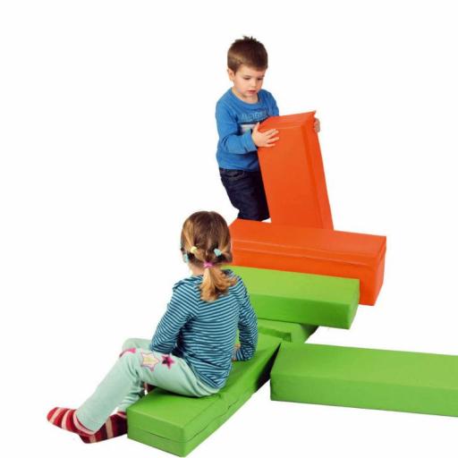 Bausteinsatz-Mirja-Bänfer - Großbausteine Mini für Kleinkinder bis 2 Jahre