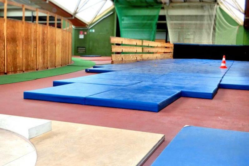 Kugelstossmatte Halle Olympia - Stützpunkt