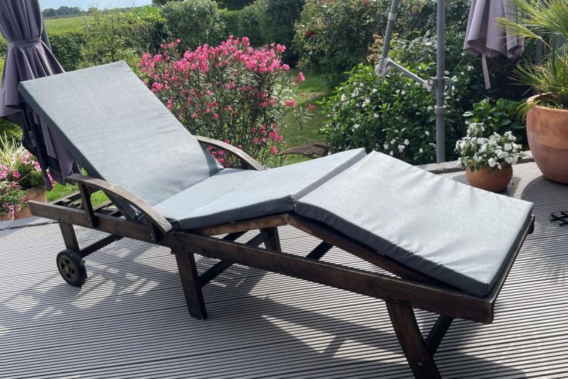 Liegestuhlauflage-geknickt - Sonderanfertigung von turnmatte.com