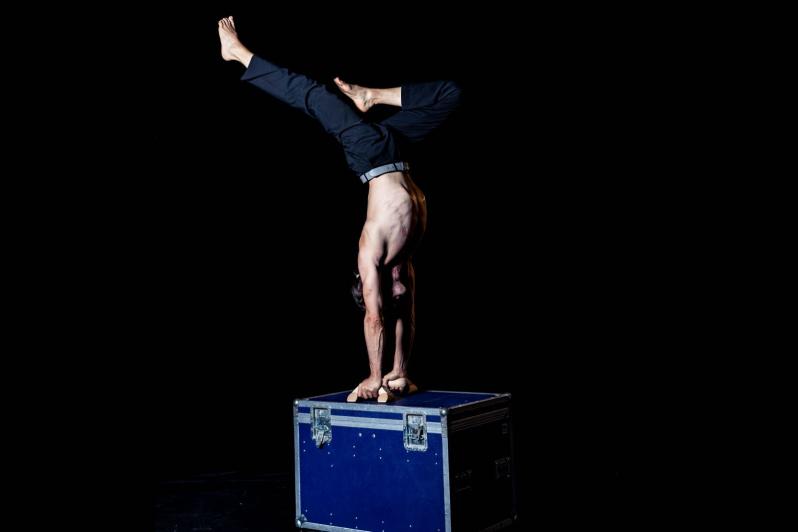 Unsere Handstandkloetze Parallettes-BASE für Akrobatik-Künstler - Training und Auftritt