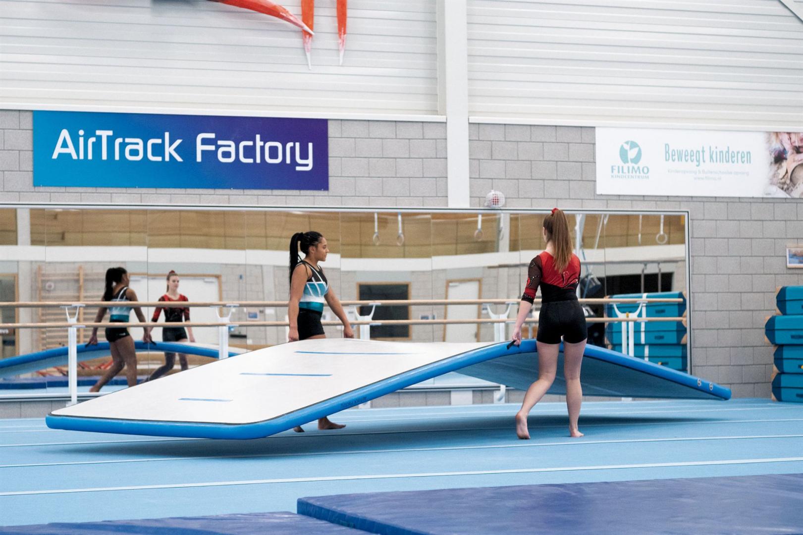 AirFloor P1 - Transport - original AirTrack Factory - luftgefüllte Trainingsbahn