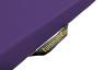 Klappmatte-Bezug-lila - platzsparende Faltmatte