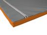 Leichtturnmatte-3cm-Antirutschboden-orange und Reißverschluss