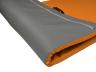 Leichtturnmatte-3cm-rollbar-orange - schmale hochwertige Turnmatte mit Antirutschboden