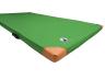 Turnmatte-mit-Lederecken-in-gruen - die Leichtturnmatte ist in vielen Farben erhältlich